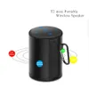 Mini T2 Bluetooth Speaker Waterproof Portable Outdoor Wireless Speaker Mini Column SoundBox Stereo Bass Music Player with FM TF