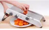 304 Stainless Steel Bladesj Mandoline Slicer Manual Vegetable Cutter Professional Grater Adjustable Multifunction Slicer Peeler Kitchen Tool