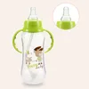 Kinder Baby Fütterung Flaschen Stroh Cup Neugeborene Flasche Sippy Tassen Kinder lernen Trinkwasser Stroh Training PP PP Bottles9335990