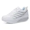 Vendita calda-Fitness Sneakers da donna Piattaforma tonificante Zeppa Scarpe sportive leggere da donna Scarpe altalena Dimagranti traspiranti