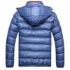 M-7XL revestimento do inverno dos homens Branco Duck Down Jacket homens encapuzados blusão impermeável Casacos masculinos estão Thicken Aqueça Cotton Outwear CJ191213