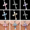 Eppacket DHL Fashionable Christian Electroplate Drop Oil Cross Pendant Halsband Dan20 Mix Order Pendant Halsband