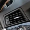 Central Oba Side Conditioner Vent Ramki Dekoracja dla BMW F10 F18 5 Series 2010-2017 LHD Czarne akcesoria do wymiany