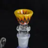 Najnowszy Heady Glass Bowl Palenie Miska Szklane Rury Wodne 14mm Mężczyzna Darmowa Wysyłka DHL XL-SA06