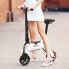 MOTINI Nano Mini Taşınabilir Elektrikli Moped Scooter 250W Motor 7 İnç Lastik - Beyaz