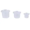 1000 stks Tattoo Inkt Cups L M S Plastic Tattoo Cap Wenkbrauw Make-Up Pigment Container Cap Wegwerp Accessoires Tattoo Pigment cup