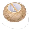Livraison gratuite abat-jour en bambou pendentif abat-jour de plafond bricolage abat-jour en rotin en osier tisser la lumière suspendue (ne contient pas d'ampoules)