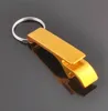 100pcs Metal aluminum alloy key chain key chain with beer bottle opener custom personalized laser engraving LOGO