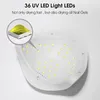 Lampada LED UV SUN 5X Plus per asciugacapelli 54W Lampada ghiaccio per manicure Gel Lampada per unghie Essiccazione per smalto gel Migliore qualità