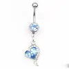 Heart Shaped Popular Accessories Belly Button Ring Body Piercing Trendy New Navel Nail Fashion