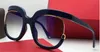 Luxury-populaire Nouveaux Sunglasses863 Femmes Design Big Lunettes Spécialement conçu Cadre rond Haute Popularité Noble et élégante qualité de qualité supérieure