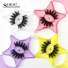 SHIDISHANGPIN Star Shape Eyelashes 3D Faux Mink Lashes Natural False Eyelashes Bulk Lash Long Lasting Eyelash