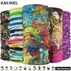 Frauen Multi nahtlose Bandanas Rohr Gesichtsmaske Stirnband Schal Headwrap Neckwarmer 12 in1 Funktions für Musikfestivals Raves Reiten Im Freien