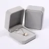 Jewellery Velvet Box necklace Storage Box Gift Packing Box For Jewelry Display Storage Foldable Case Wedding Gift Party Supplies RRA55