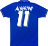 1994 Retro versie Italië voetbalshirt 94 Thuis MALDINI BARESI Roberto Baggio ZOLA CONTE voetbalshirt Away nationale team voetbaluniformen