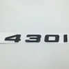 Schwarzes ABS 420i 428i 430i 435i 440i Embleme Abzeichen Buchstabenaufkleber für BMW 4er F32 F33 F36 Emblem5878661