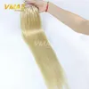 Hoogwaardige Loop Haar 1 g/streng 100 g/pak Voller Lange Rechte Menselijk Micro Ring Hair Extensions Braziliaanse Fusion keratine Menselijk Haar