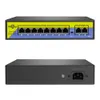 Commutateur POE Hiseeu POE-X1010B 48V 10 ports avec Ethernet 10100Mbps IEEE 802.3 pour système de caméra de sécurité IP CCTV