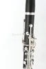 MARGEWATE MCL-5008 17 tasti clarinetto in ebano Bb Tune B clarinetto piatto strumento musicale con custodia accessori spedizione gratuita