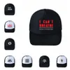 Jag kan inte andas baseballhatt Svart Living Matter Parade Caps Utomhus Sommar Sunscreen Snapback Jag kan inte andas Caps Party Hats 16Styles RRA3142