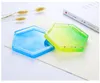 Silicone Casting Molds Casting Crystal Mold Clear Epoxy Silicone Resin Liquid Mold DIY Flower Pot Base Tea Coaster SN4394