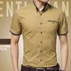 20SS Herrenbekleidung Sommer Lässige Herrenhemden Slim Top T-Shirt Designer Kurzarm-T-Shirts Weiß Schwarz Größe M-5XL für Männer