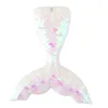 Chirldren Mermaid Design Fashion Scales Sequins Hair Bow Women Hairpins Girls Hair Clips Kids Headwear Accessories