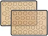 Tapis de cuisson en silicone antiadhésif Tapis de cuisson en silicone résistant aux hautes températures Macaron Cake Four Pad Dab Oil Bake Mat