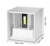 New COB 7W 12W LED Aluminum Wall Sconces Adjustable Angle Surface Mounted Outdoor Cube Lamp Led Indoor Wall Lamp Up & Down Wall Lights MYY