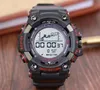 الساعات الكبيرة الساعات الهاتفية الرياضية للرجال LED LED Waterproof Mountaineing Digital Men Watches الأضواء الأوتوماتيكية 269W