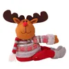크리스마스 만화 산타 클로스 눈사람 엘크 커튼 Tieback 커튼 버클 홀더 침실 후크 고정시킵니다 클램프 홈 룸 장식