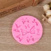 Bowknot Shaped Silicone Mould DIY Food Grade Bow Tie Mold Cake Biscuits Silica Gel Baking Tool Kitchen Fondant Decoration BC BH2773