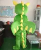 2020 Factory hot sale Yoshi Dinosaur mascot costume Adult size green Dinosaur cartoon costume Party fancy dress