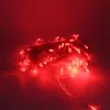 LED String Light 10M 100 LED impermeabile 110V / 220V Holiday String Lighting 9 colori Luci natalizie Decorazione esterna per feste