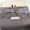 TB912メガネフレーム透明なレンズメンズとレディースメガネ眼鏡眼鏡レトロオクロスデグラウの男性と女性眼鏡FRA3151