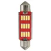 흰색 촛대 Canbus 오류 무료 실내 전구 36 39 42mm 12SMD 4014 LED