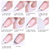 Glitter 4st/set Dipping System Nail Kit Nail Art Dip With Dip Base Activator Liquid Gel Color Natural Dry Without Lamp