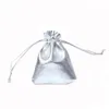Новые 5 размеров мода серебряные позолоченные марлевые атласные сумки ювелирных изделий ювелирные изделия рождественские подарочные пакеты сумка 6x9cm 7x9cm 9x12cm 10 * 15см 13x18см