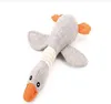 Huisdier Jute Speelgoed Jute Duck Toy voor Hond Bite Bite Vocal Wild Duck Pieper Kat Piepen Pluche Sound Toy