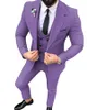 Uomini Suit 3 pezzi Slimt Fit Casual Groomsmen Army Green Champagne Lapel Business Tuxedos per Wedding Blazerpantsvest9400225