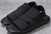 Summer Y3 sandals black samurai men's shoes open toe sports platform slippers Korean version of the Roman leisure beach
