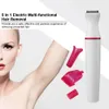 5 in 1 Women Hair Removal Shaver Trimmer Razor Epilator Electric Shaping Female Shaving Machine for Eyebrow Underarm Body