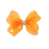 4inch jelly hair bows girls hair clips cute fashion kids barrettes baby girl hair accessories baby BB clip designer hairclips