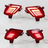 LED 2PCS refletor Para Mazda CX5 CX5 2013 2014 2015 2016 cauda do carro Luz Pára-choques traseiro luz de nevoeiro traseira Lâmpada luz de freio