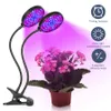 5 lägen Ljus Full Spectrum LED Grow Light 2pc / Lot, 5pc / Lot Plant Growth Lights Lampa 360-graders roterande blomma växtlampa LED