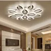 Ytmonterad LED-tak Ljungelier Lighting Living Room Bedroom Lowelers Modern LED Home Lighting Fixtures AC110V / 220V