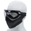 Airshoft Mask Outdoor Face cover Tattico Equipments212u