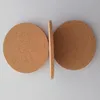 500PCS Classic Round Cork Coasters Pij maty wina maty korkowe Pij pomysły na maty wina na prezent ślubny i imprezowy LX6525