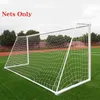 Soccer Ball Net For Football Goal Post Mesh For Gates Polyethylene Training Post Nets Outdoor Footall Kids Match Junior Sports