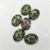 100pcs grossist multi storlek alternativ naturlig rubin i zoisite cabochon polerad pärlor hytt topp sällsynt oval flatback anyolite kristall lös ädelsten